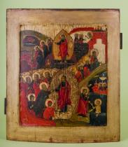 Icon of the Resurrection and Ascention of Jesus